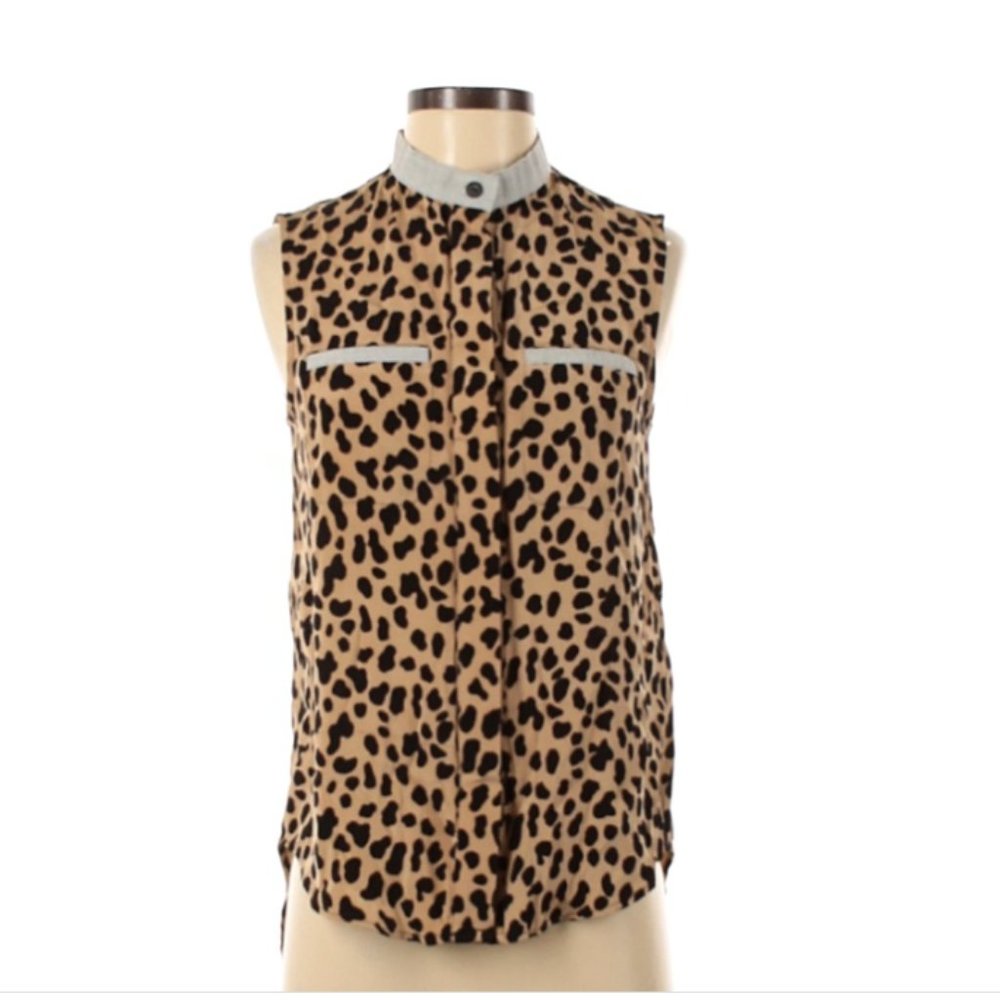 Sea New York sleeveless silk top